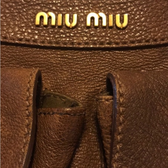 Miu Miu Prada EUC leather satchel - Picture 8 of 8